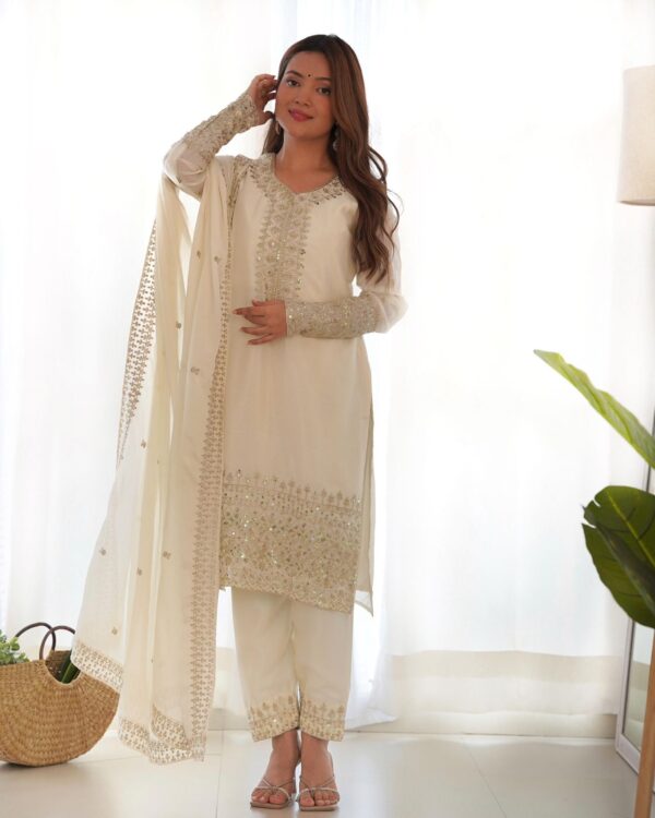 WHITE SUIT