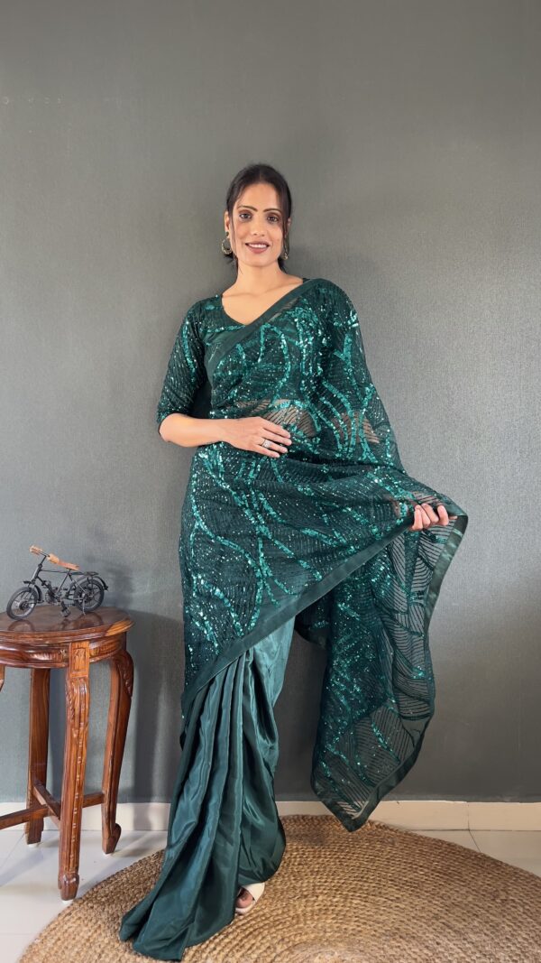 ready wear saree - Image 3