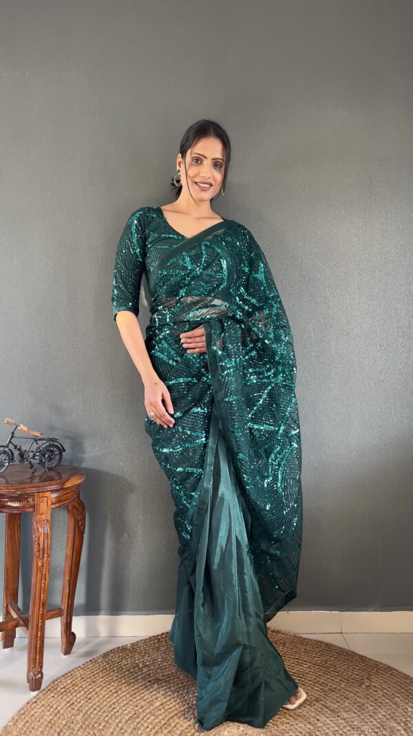 ready wear saree - Image 2